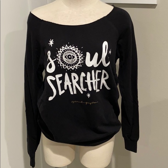 Spiritual Gangster Tops - Spiritual Gangster Soul Searcher Sweatshirt small